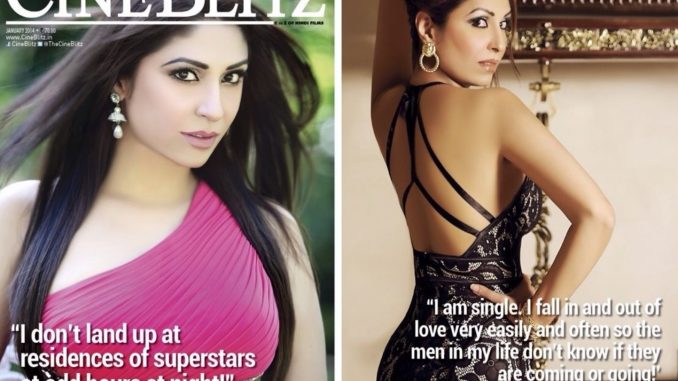 Pooja Misrra bags Cine Blitz cover page Pooja Misrra bags Cine Blitz cover page